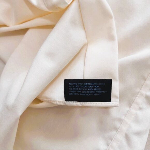 ML Material London Mens Shirt L Pale Yellow Button down Coolest Comfort read - Picture 5 of 8